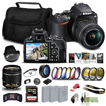 Amazon.com : Nikon D3500 DSLR Camera with 18-55mm Lens (1590